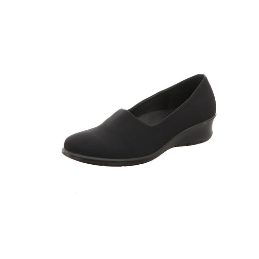 Ecco Damen Slipper Felicia in schwarz