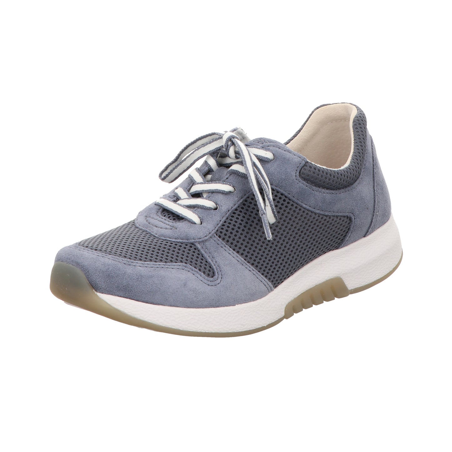 Gabor Damen Schnürschuh bequem  in blau