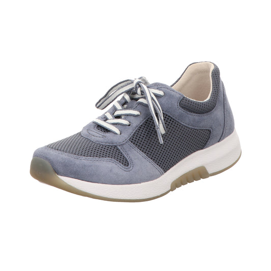 Gabor Damen Schnürschuh bequem  in blau