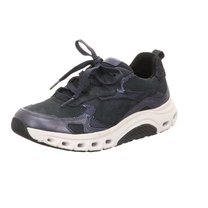 Gabor Damen Schnürschuh bequem  in blau