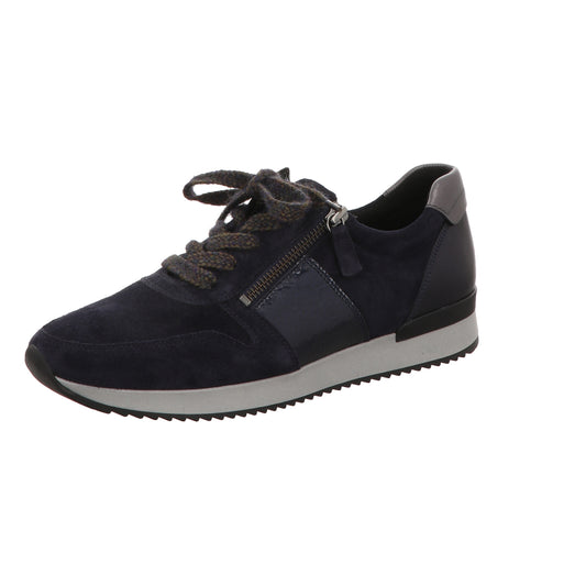 Gabor Damen Schnürschuh  in blau