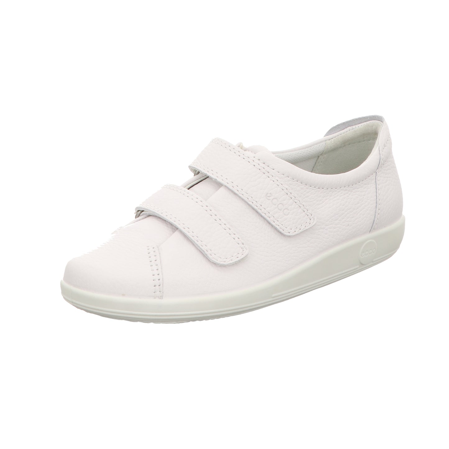Ecco Damen Slipper Soft 2.0 in weiss