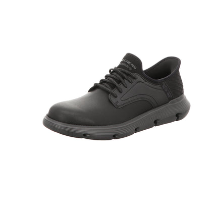 Skechers Herren Slipper Slip-In Garza in schwarz