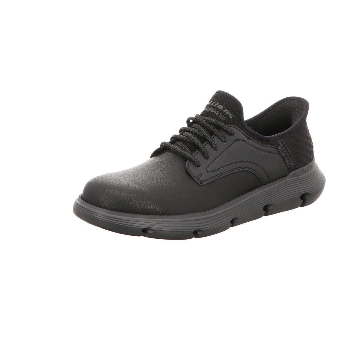 Skechers Herren Slipper Slip-In Garza in schwarz