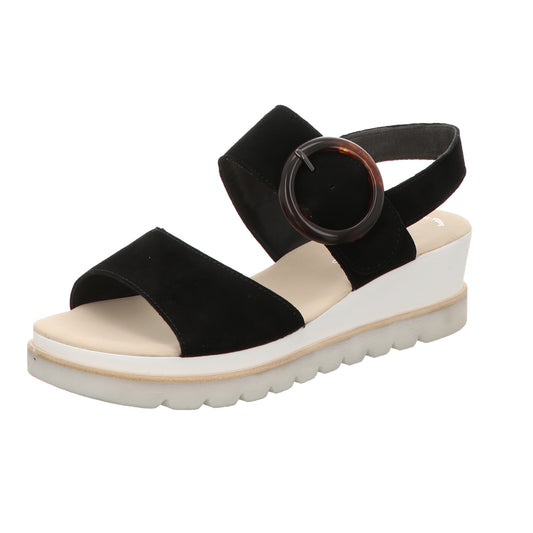 Gabor Damen Sandalette  in schwarz