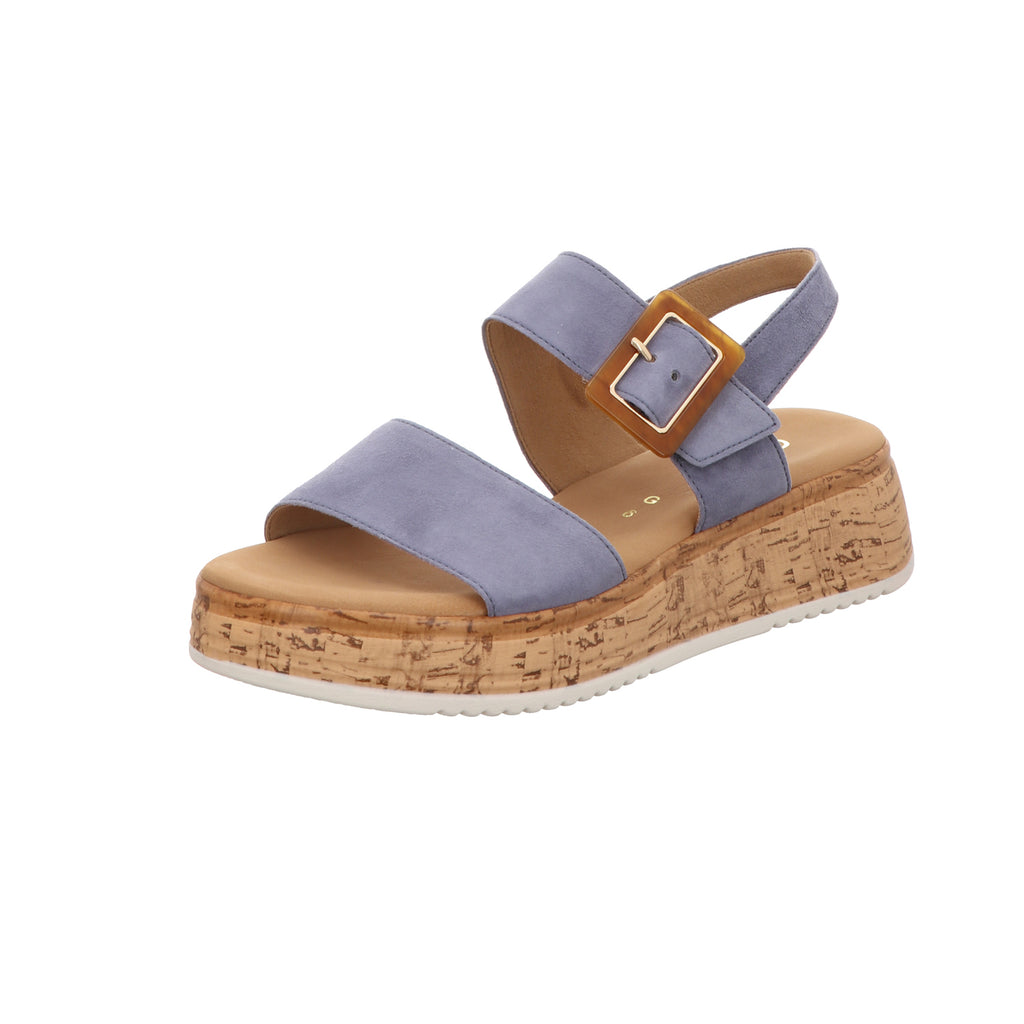 Gabor Damen Sandalette Rhodos in blau