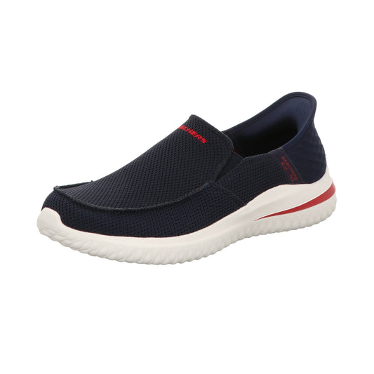 Skechers Herren Slipper Slip Ins Delson 3:0 Cabrino in blau