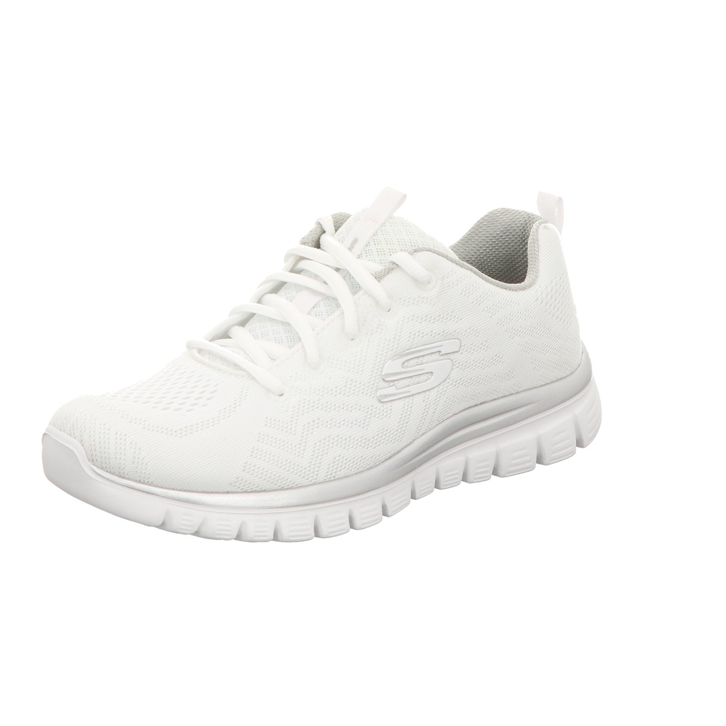 Skechers Damen Schnürschuh Graceful Get Connected in weiss