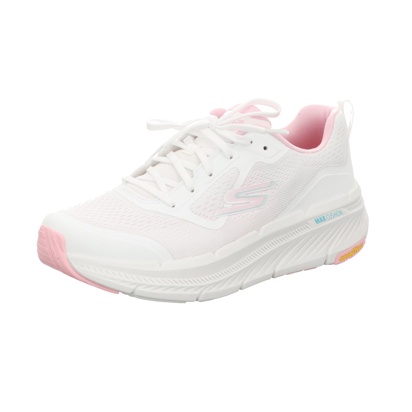 Skechers Damen Schnürschuh Max Cushioning Premier 2.0 in weiss