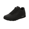 Skechers Herren Schnürschuh Uno Stand On Air in schwarz