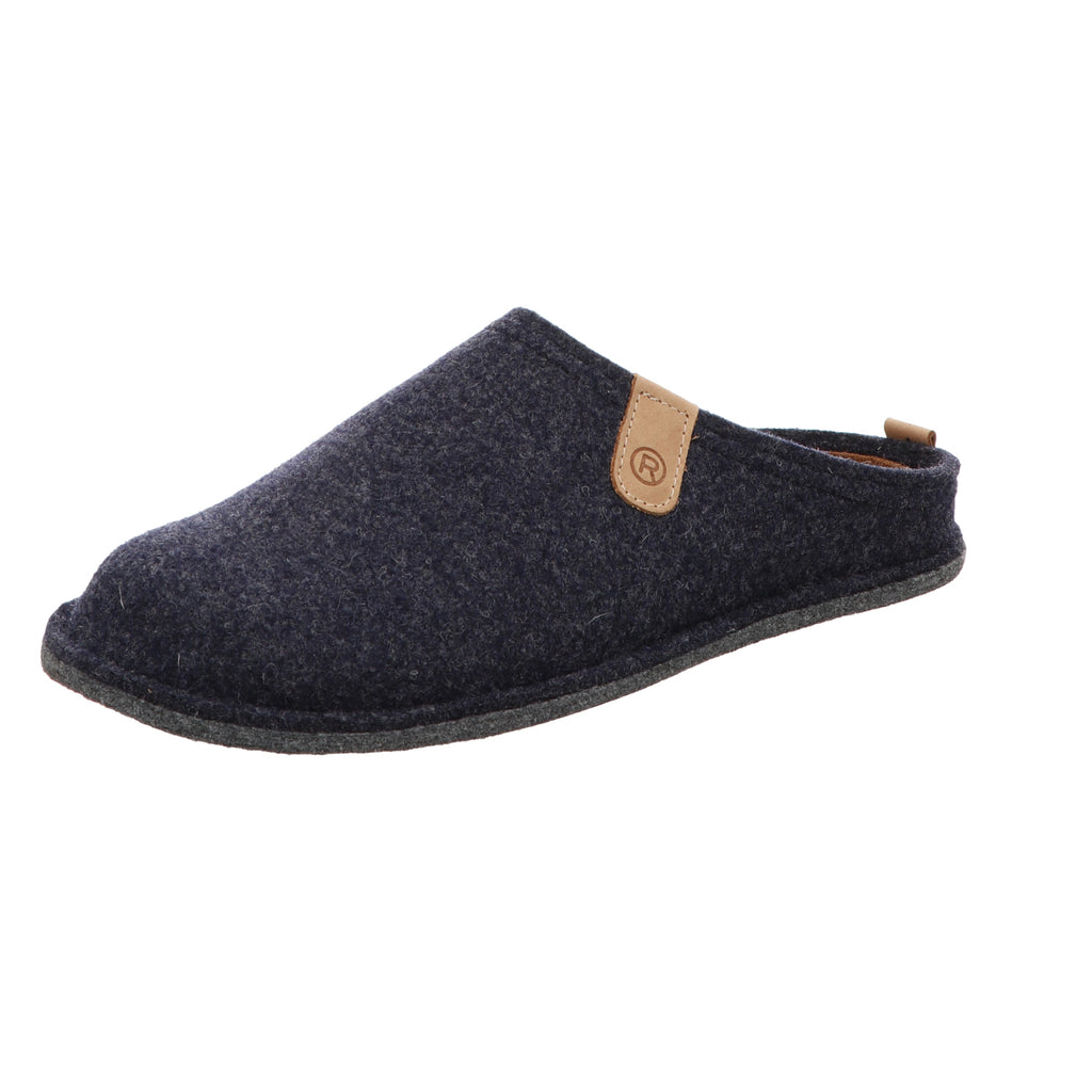 Rohde Herren Pantoffel Lucca H in blau