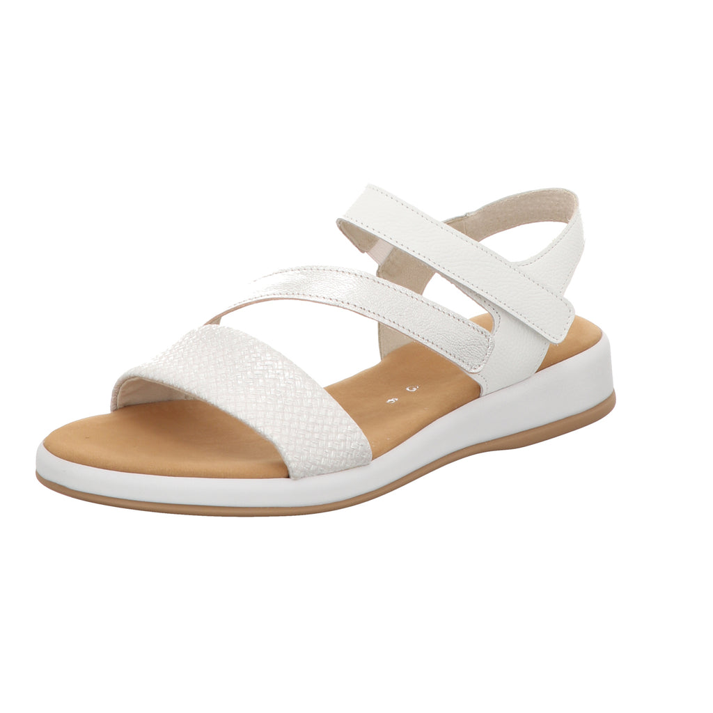 Gabor Damen Sandalette Rhodos in silber