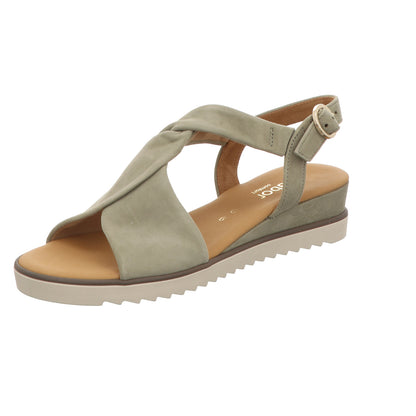Gabor Damen Sandalette Genua in grau