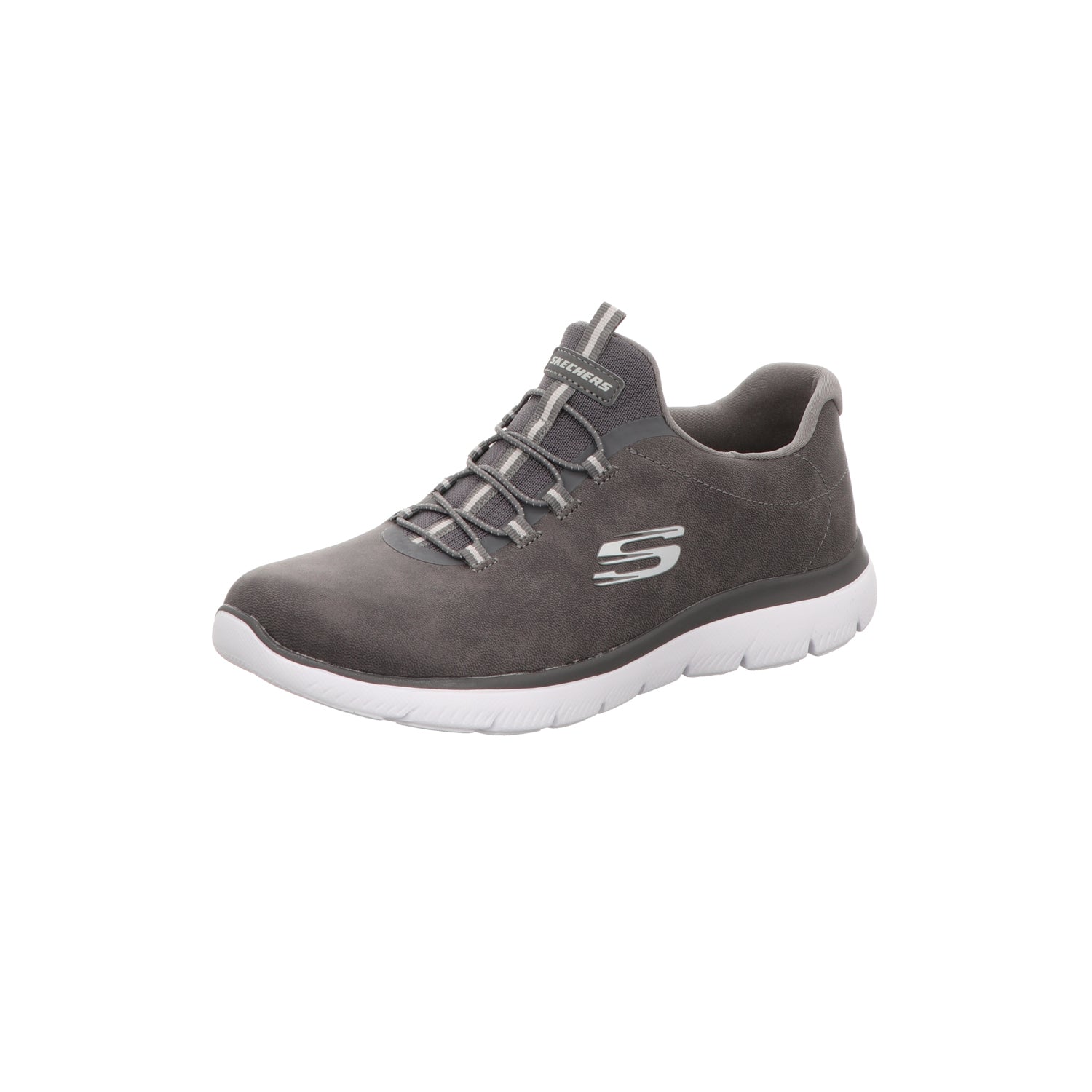 Skechers Damen Schnürschuh Summits Itz Bazik in grau