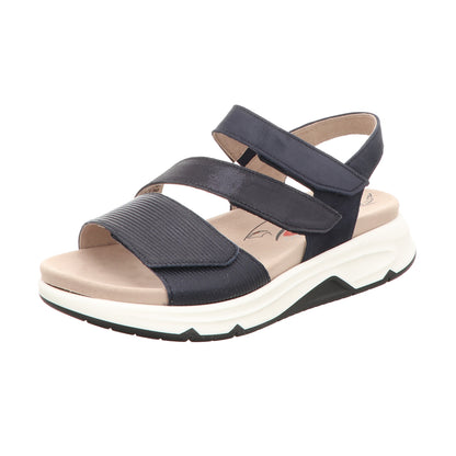 Gabor Damen Sandale bequem  in blau