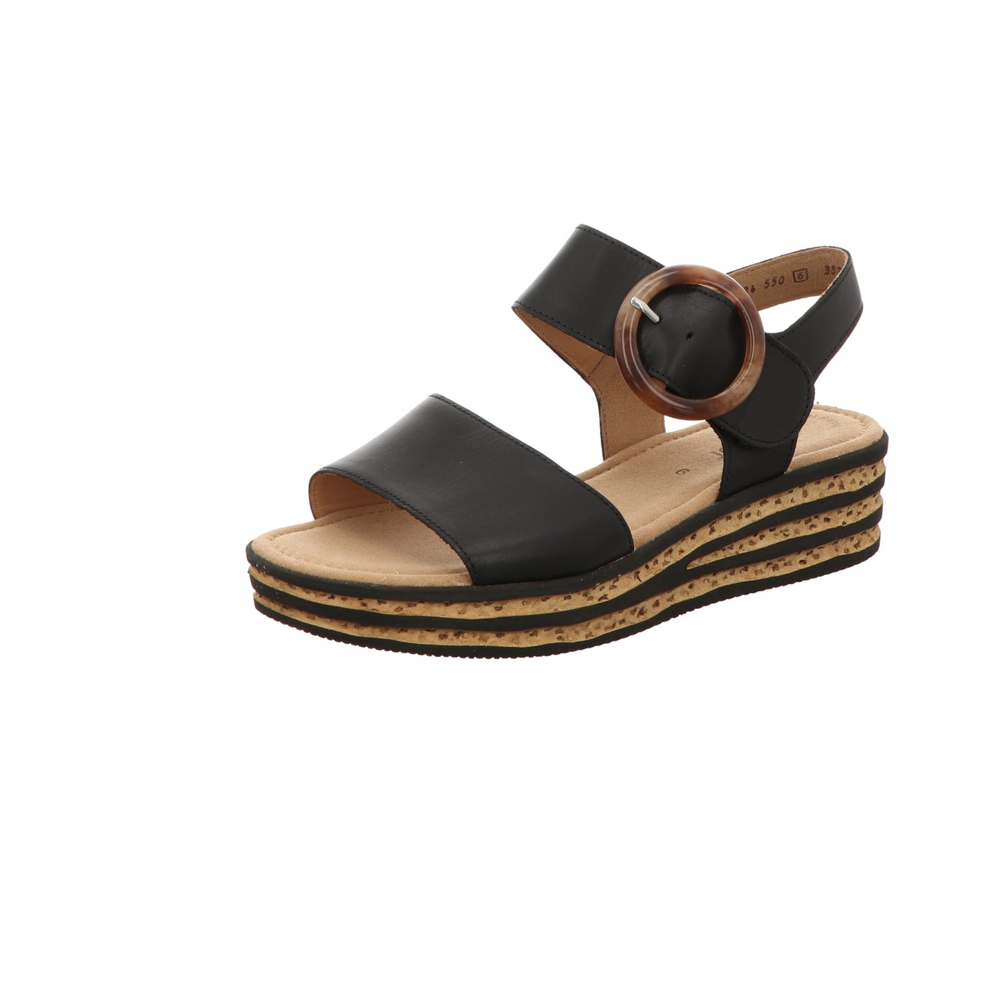 Gabor Damen Sandalette  in schwarz