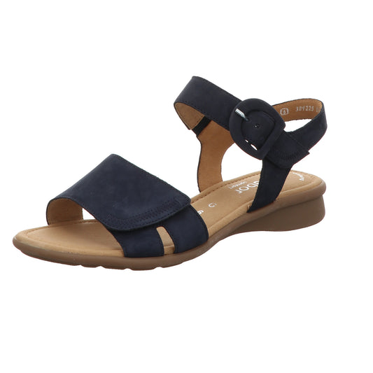 Gabor Damen Sandalette Florenz in blau