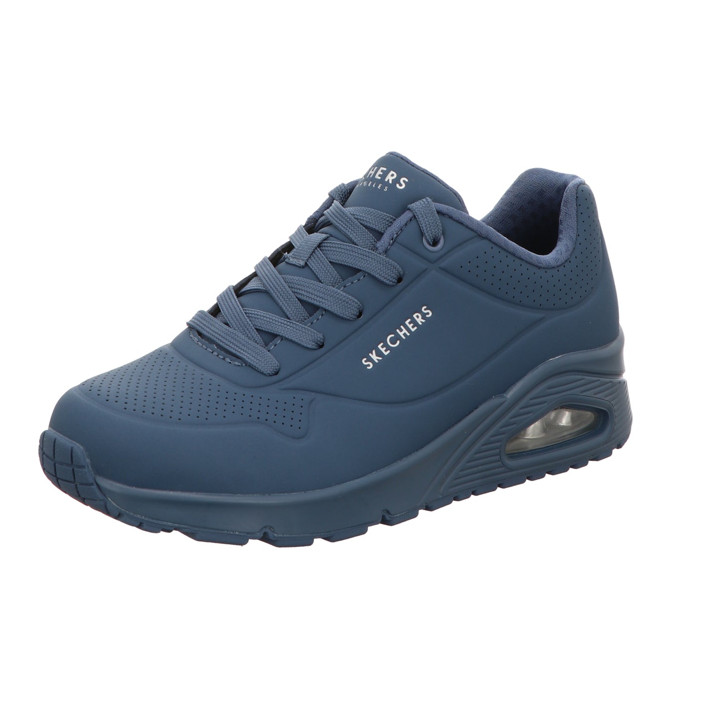Skechers Damen Schnürschuh Uno Stand On Air in blau