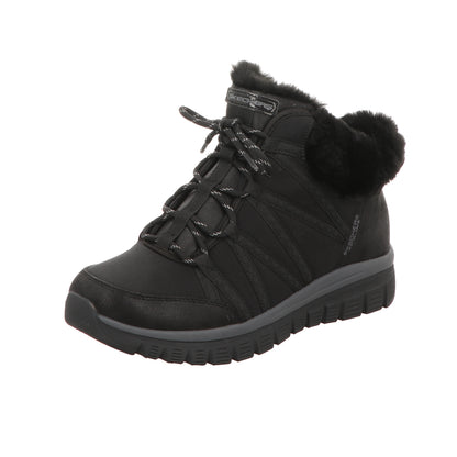 Skechers Damen Schnürstiefel Slip-Ins Graceful in schwarz