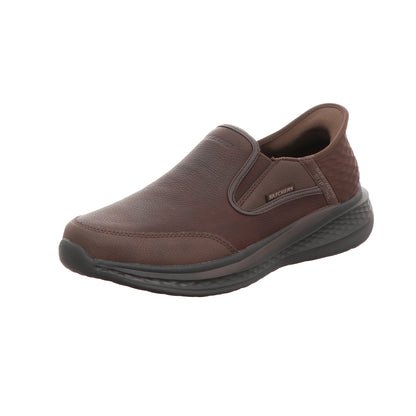 Skechers Herren Slipper Slip Ins Slade in rot