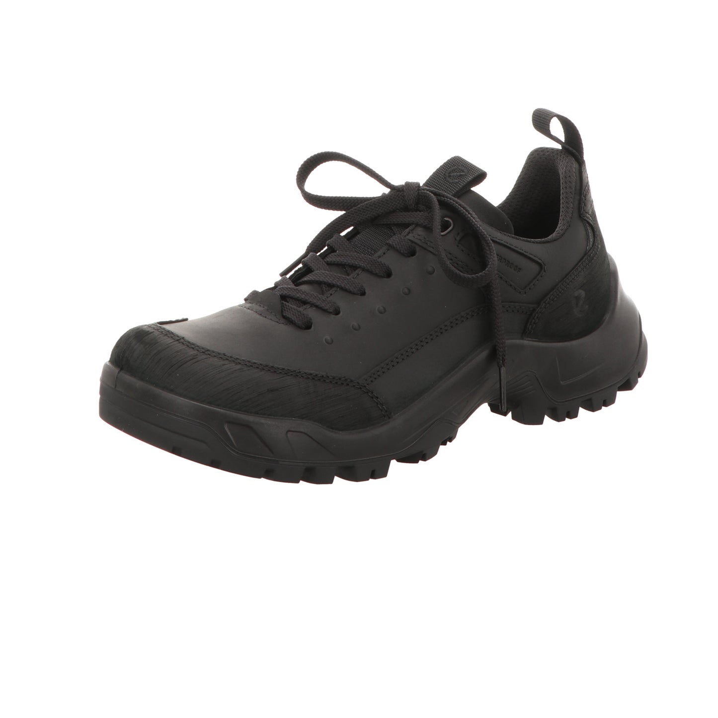 Ecco Herren Schnürschuh Offroad in schwarz