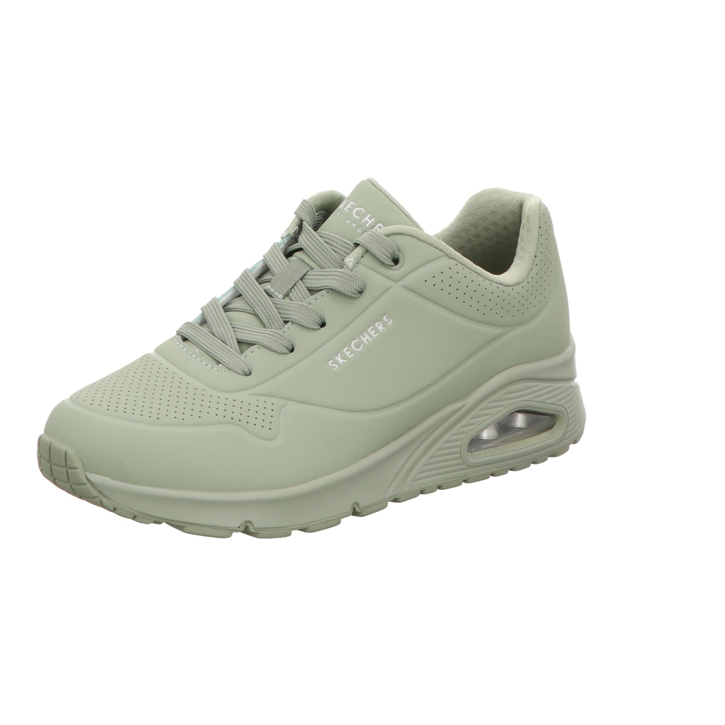 Skechers Damen Schnürschuh Uno Stand On Air in gruen