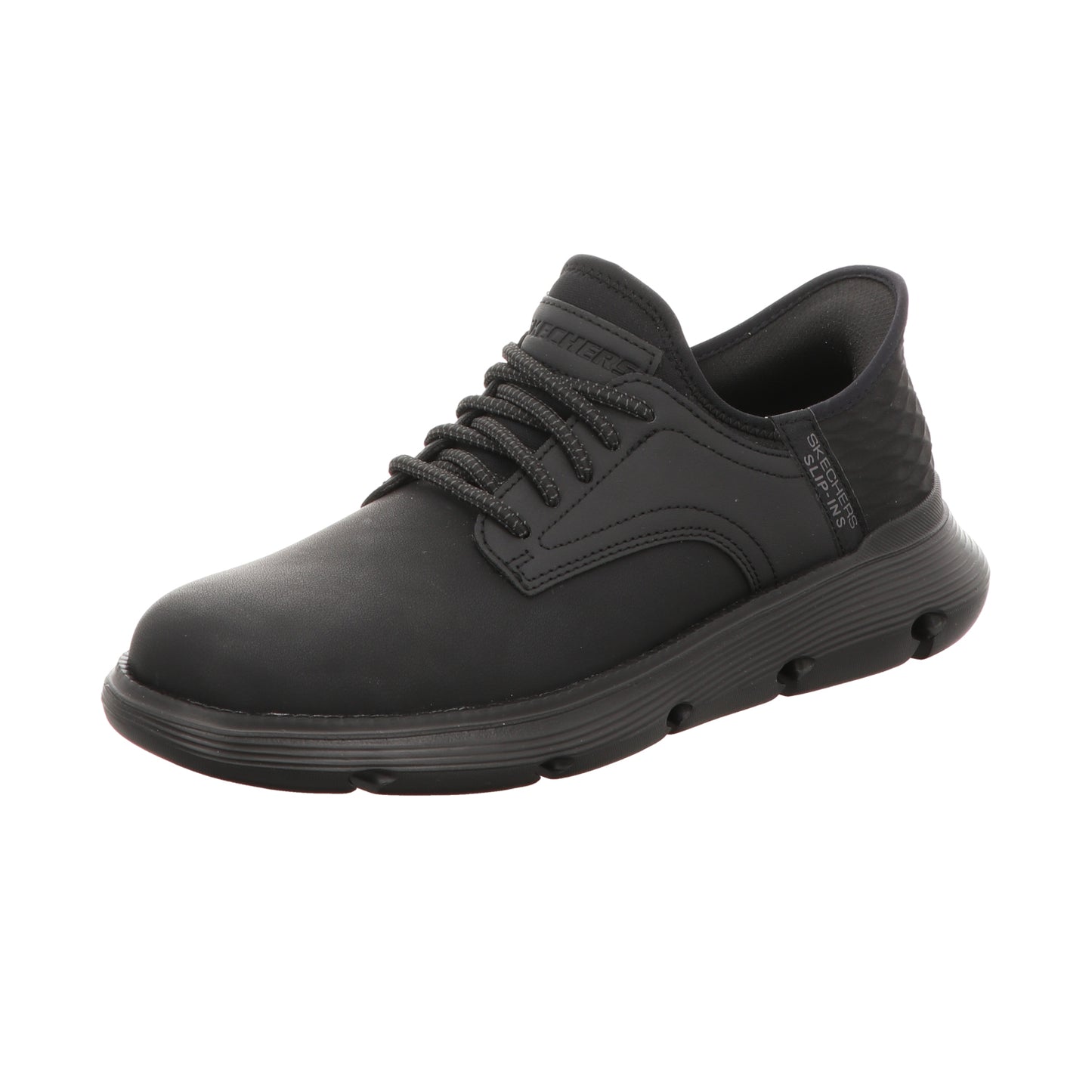 Skechers Herren Slipper Slip Ins  Garza Gervin in schwarz