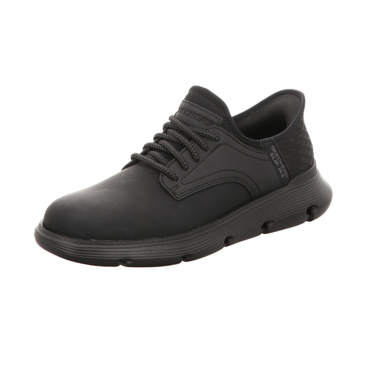 Skechers Herren Slipper Slip Ins  Garza Gervin in schwarz