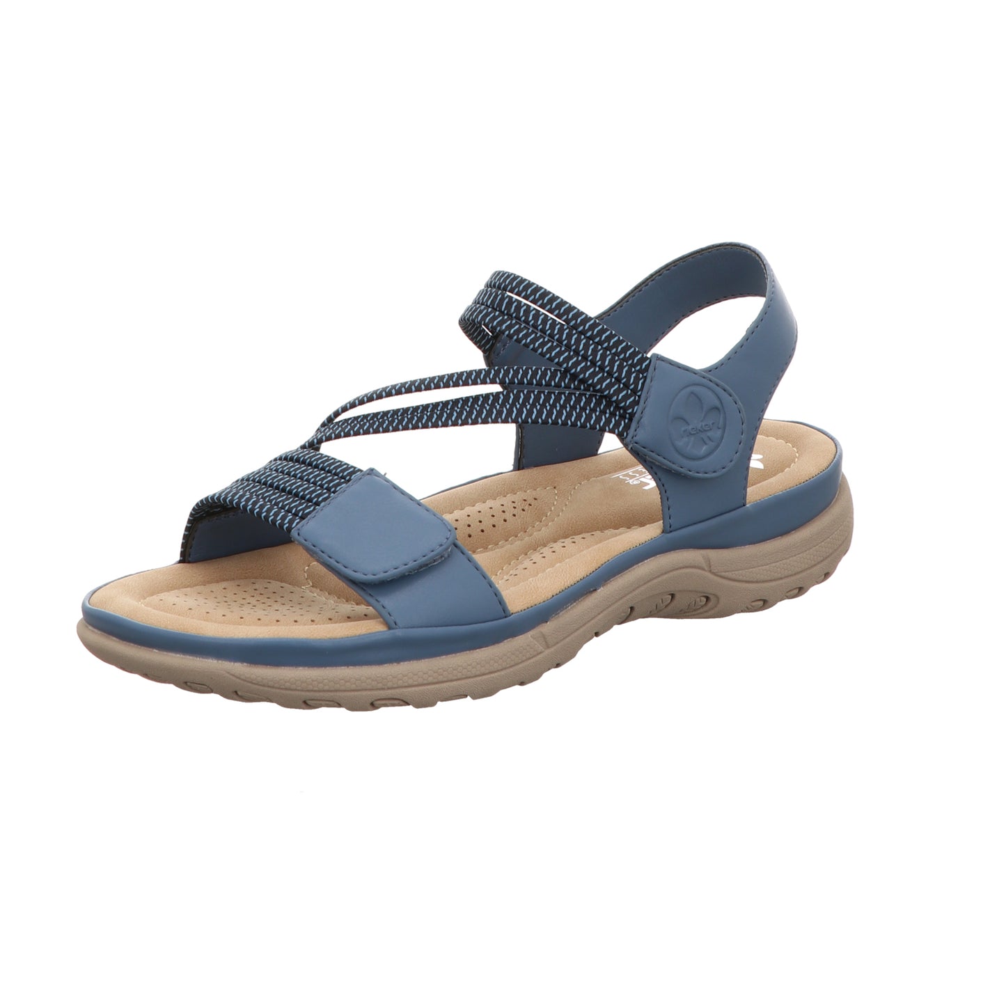 Rieker Damen Sandalette  in blau