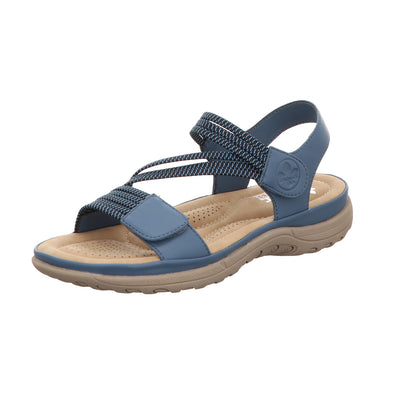 Rieker Damen Sandalette  in blau