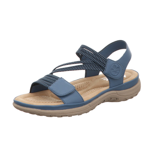 Rieker Damen Sandalette  in blau