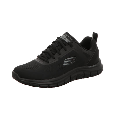 Skechers Herren Schnürschuh Track Broader in schwarz