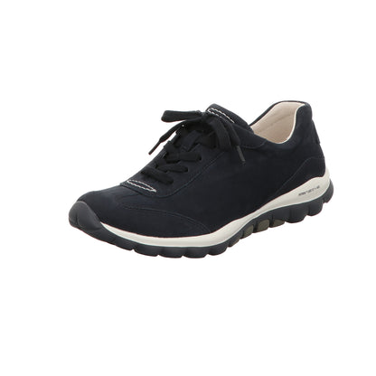 Gabor Damen Schnürschuh bequem Rolling Soft in dunkelblau