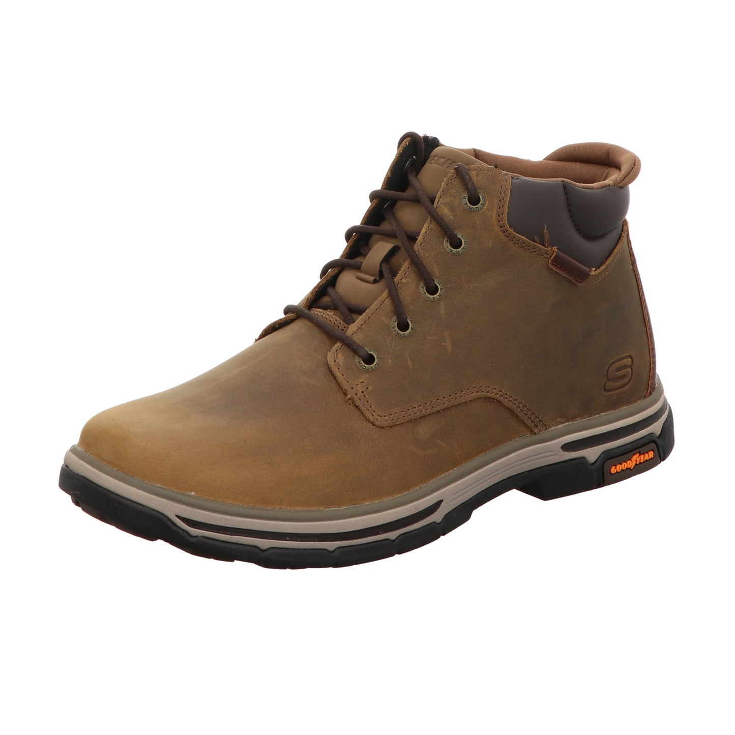 Skechers Herren Stiefelette Relaxed Fit: Segment 2.0 Brogd in braun