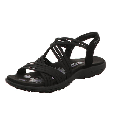 Skechers Damen Sandalette Sunnyside in schwarz