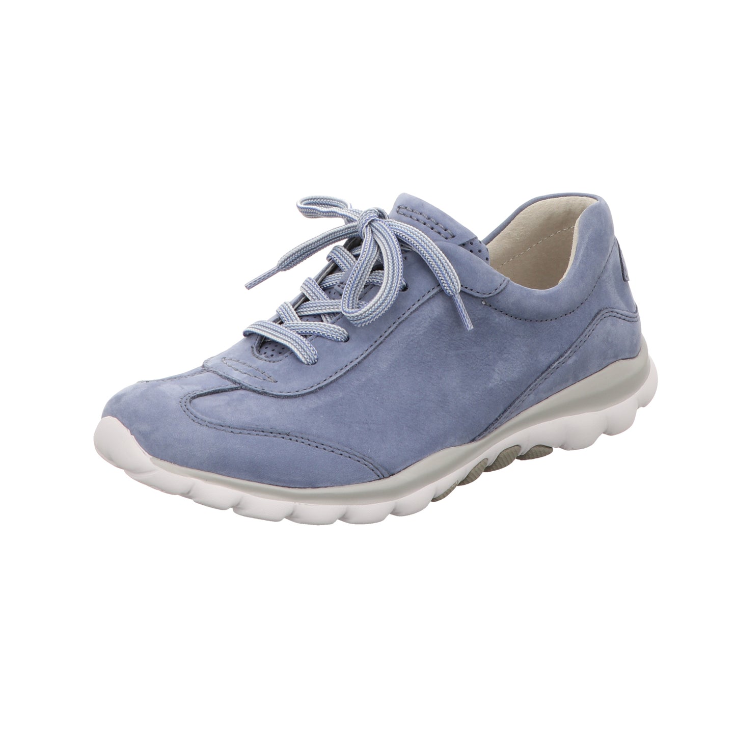 Gabor Damen Schnürschuh bequem  in hellblau