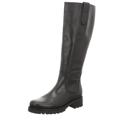 Gabor Damen Langschaftstiefel Kreta in schwarz