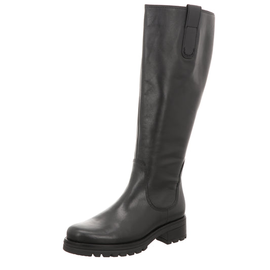 Gabor Damen Langschaftstiefel Kreta in schwarz