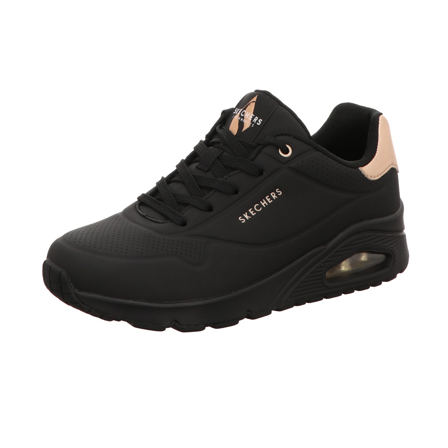 Skechers Damen Schnürschuh Uno-Golden Air in schwarz