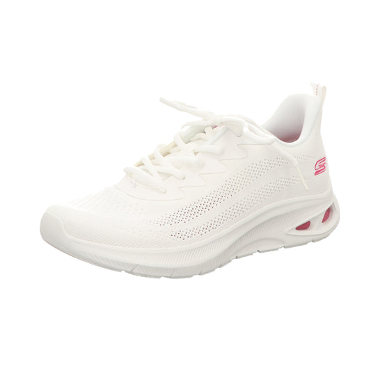Skechers Damen Schnürschuh Bobs Unity-Sleek Waves in weiss