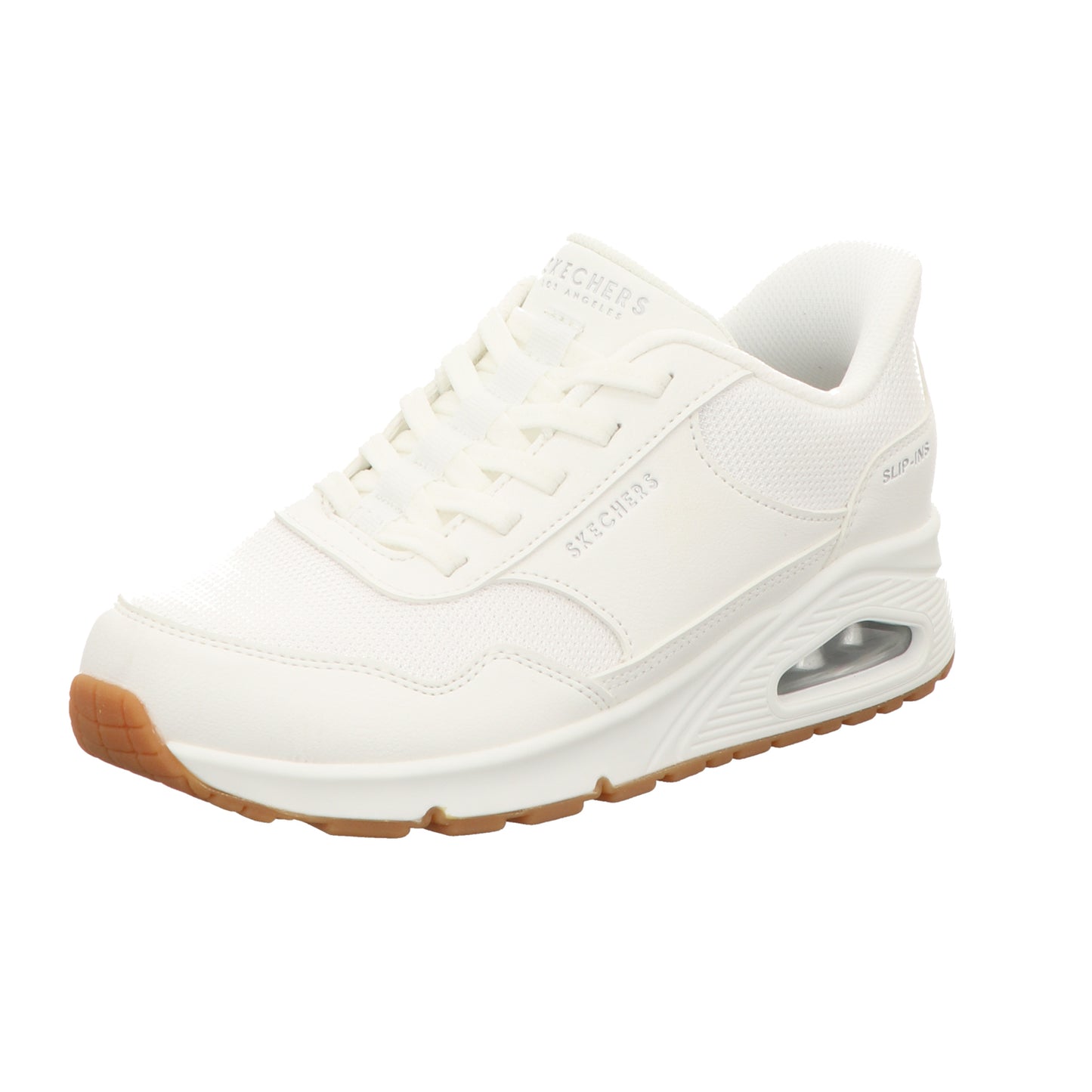 Skechers Damen Slipper Slip In Uno in weiss