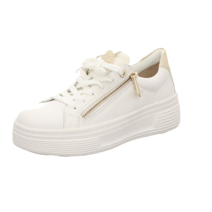 Tamaris Damen Schnürschuh M8372644 in weiss