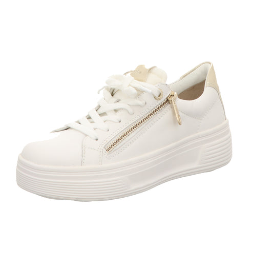 Tamaris Damen Schnürschuh M8372644 in weiss