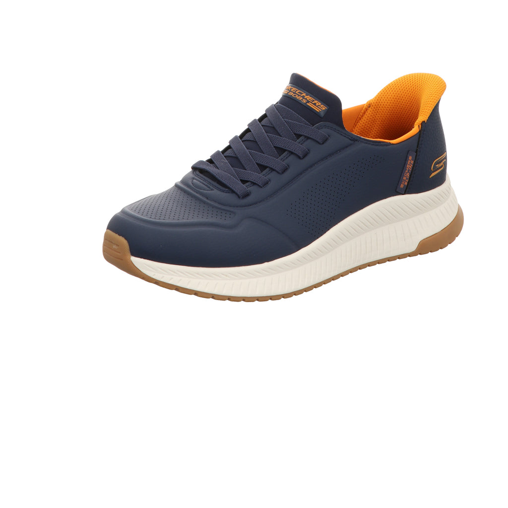 Skechers Herren Slipper Slip-Ins: Bobs Squad 4 in blau