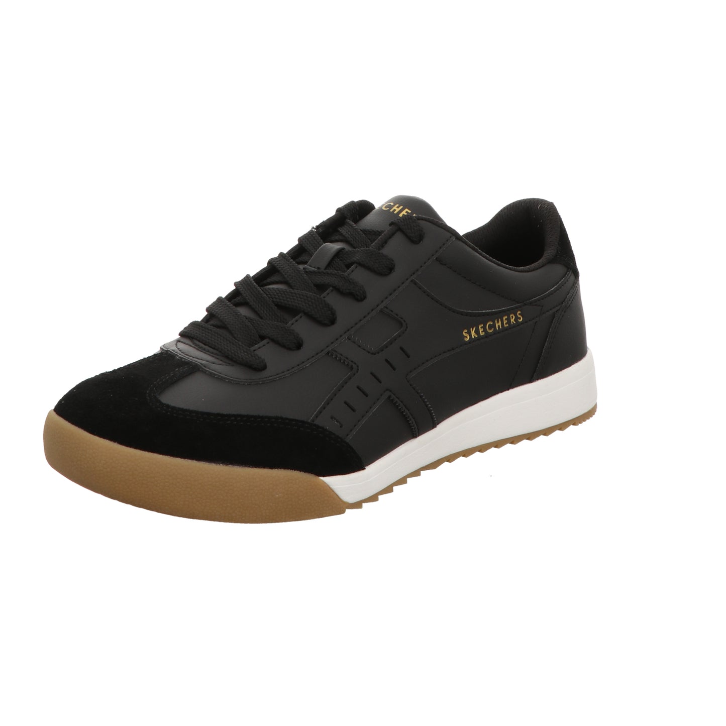 Skechers Herren Schnürschuh Zinger Manzanilla in schwarz