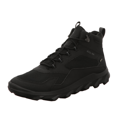 Ecco Herren Schnürboot Rec.mx in schwarz