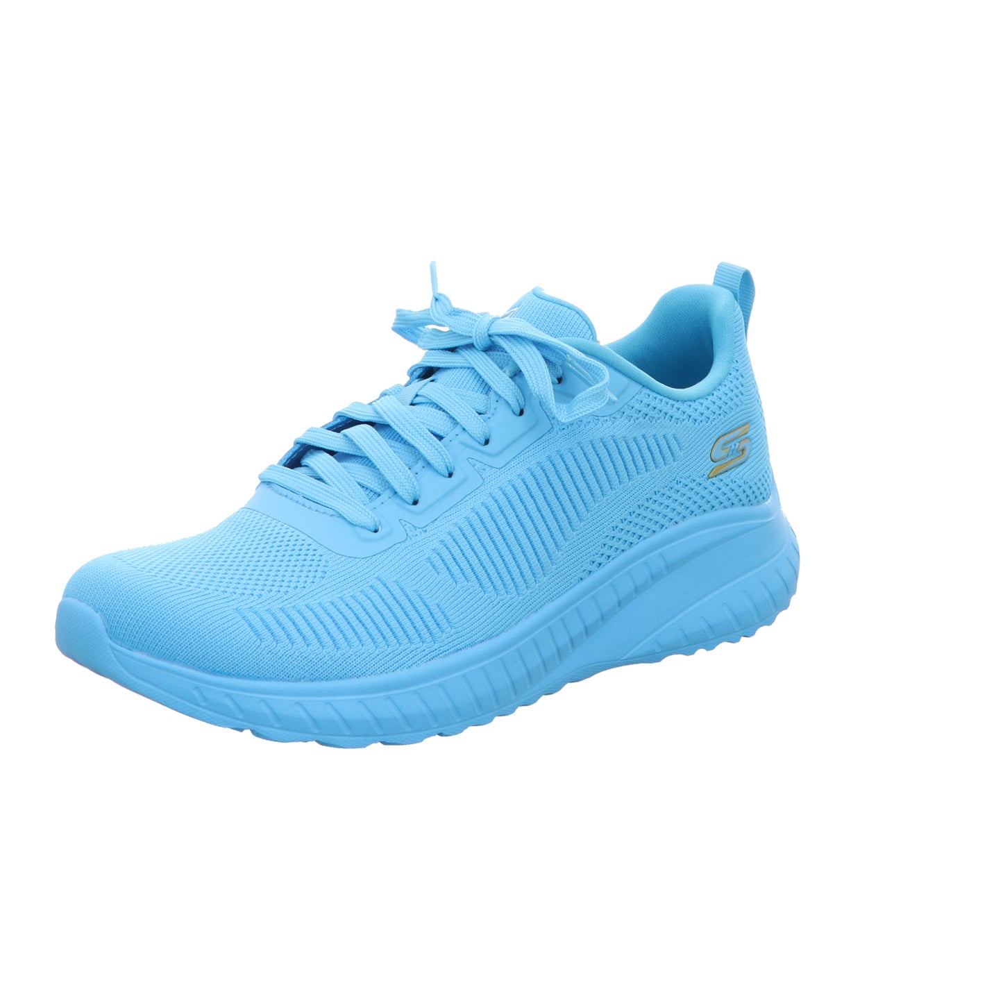 Skechers Damen Schnürschuh Bobs Sport in blau