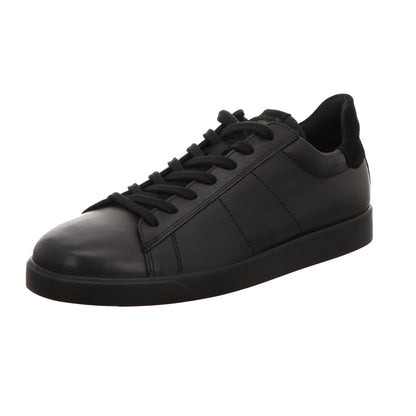 Ecco Herren Schnürschuh Street Lite in schwarz