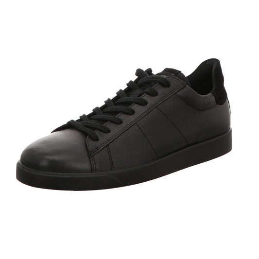 Ecco Herren Schnürschuh Street Lite in schwarz