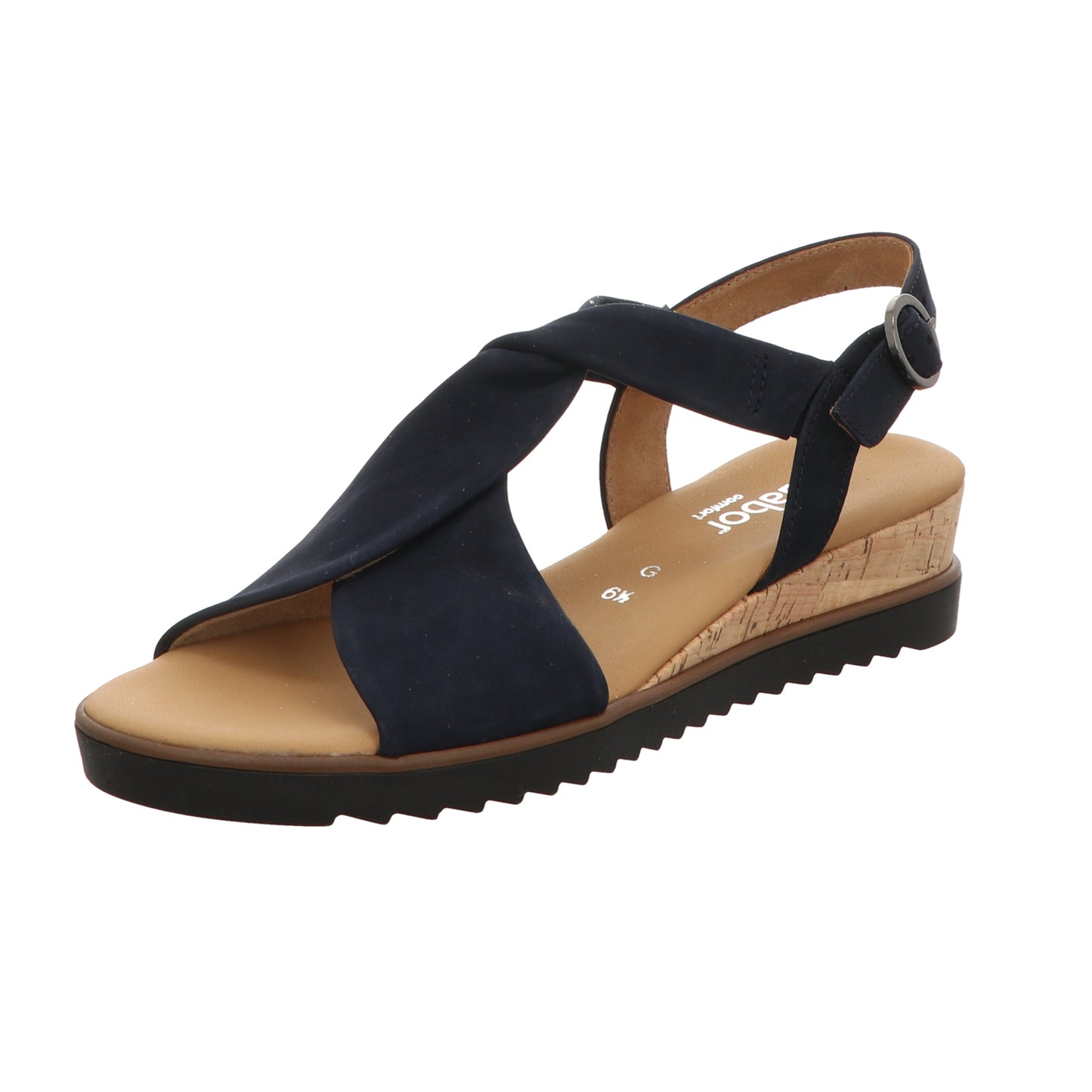 Gabor Damen Sandalette Genua in blau